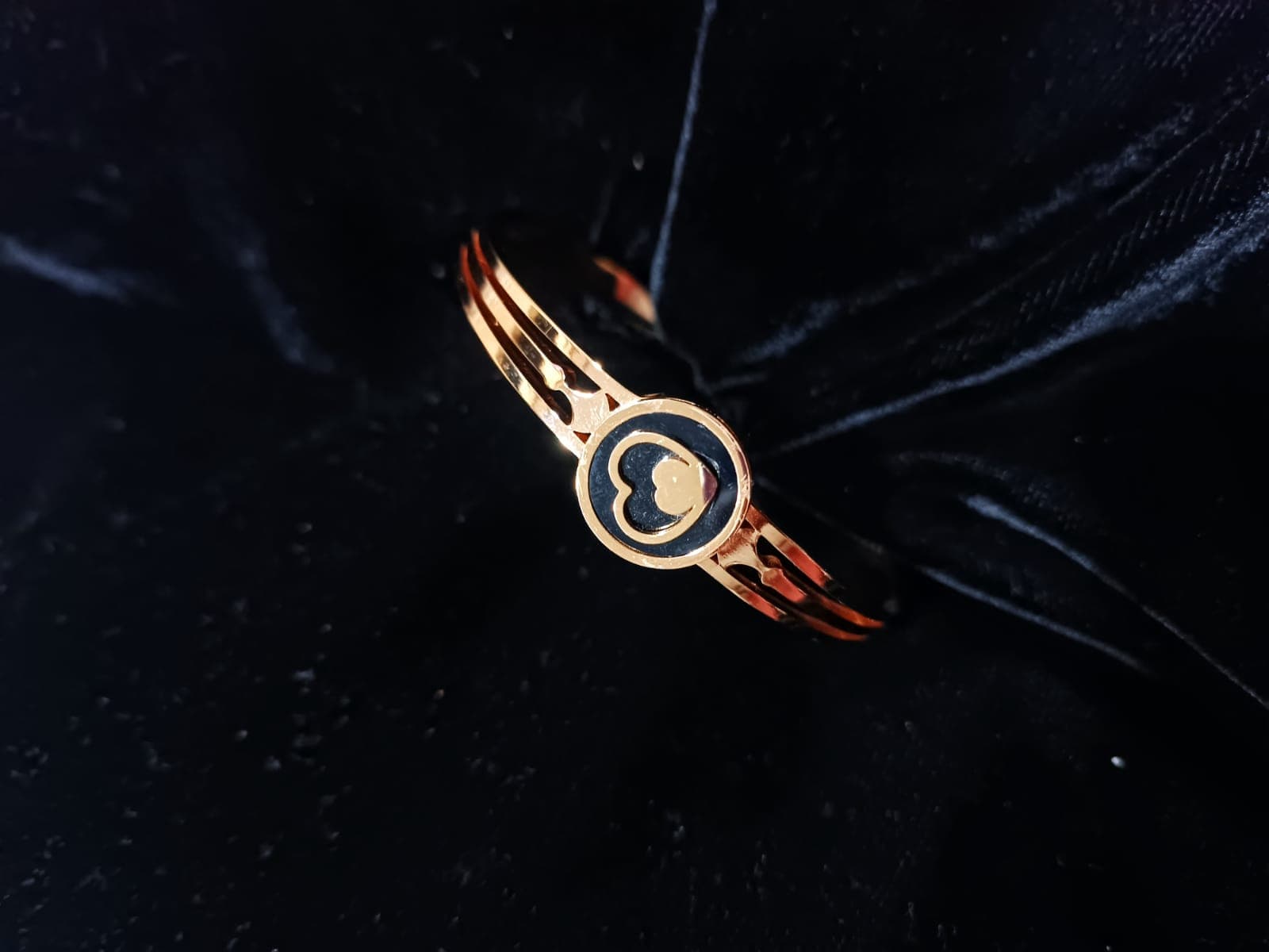 Clover Emblem Cuff Bracelet