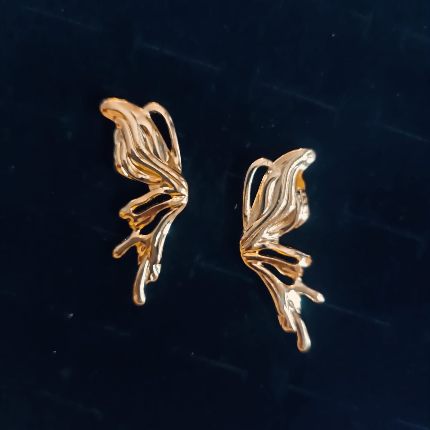 Abstract Wing Stud Earrings